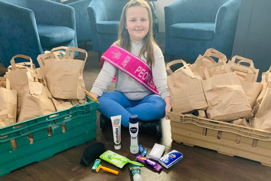 ella chose to donate items to support us